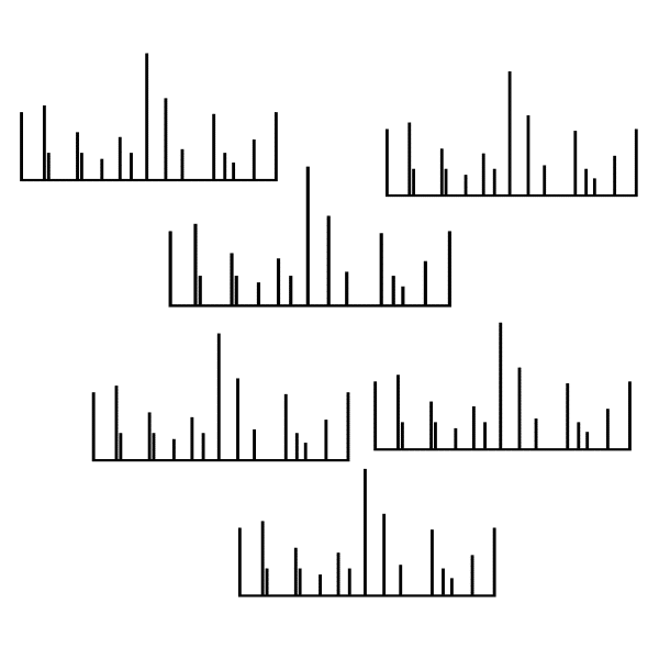 Mass spectra of antibodies